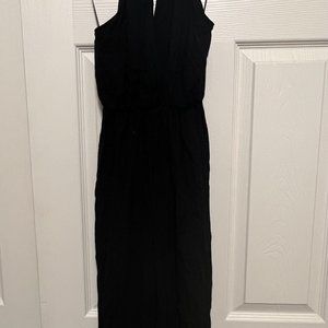 NWT Black Linen Jumpsuit